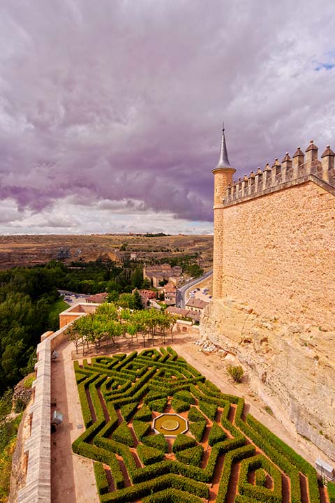 Murallas del Alcazar de Segovia